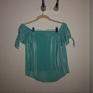Amanda Uprichard Revolve Desiree off shoulder top